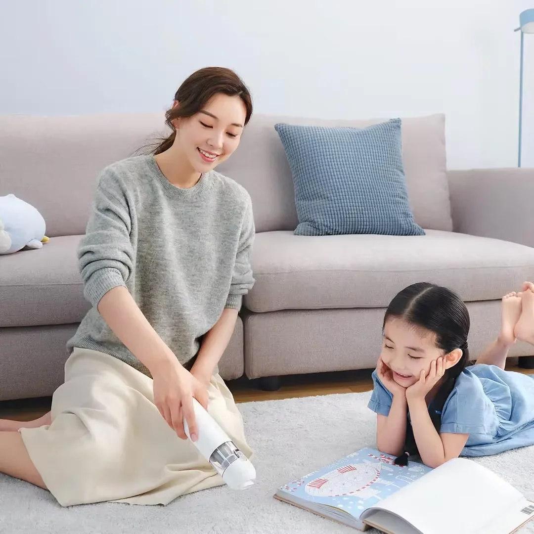 Xiaomi Mi Mini Vacuum Cleaner, 13000Pa Portable Wireless One-Button Start 88000RPM Brushless Motor with Multi Nozzles for Car 4