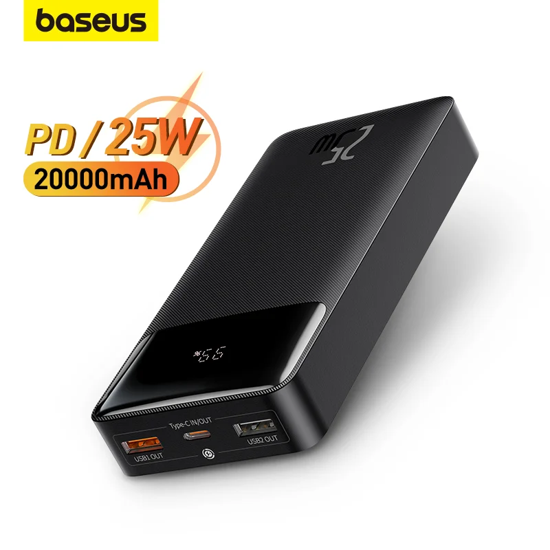 Baseus 65W Power Bank 20000mah External Battery Portable Charger 20000mAh  Powerbank For Xiaomi iPhone 12 13 14 15 pro max - AliExpress