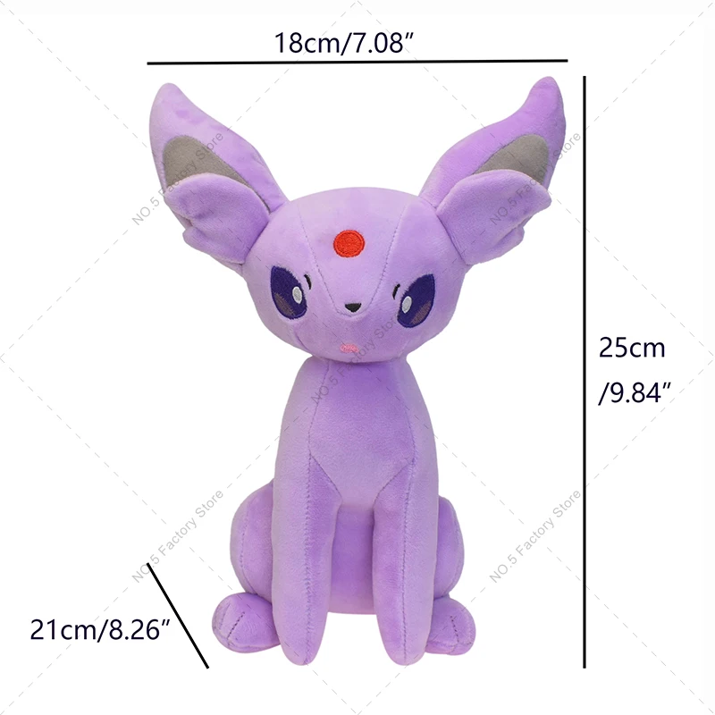 Pelúcia Pokémon: Evoluções Eevee Mini (13cm)