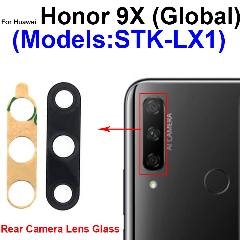 Premium Rear Camera Glass Lens Replacement with Adhesive