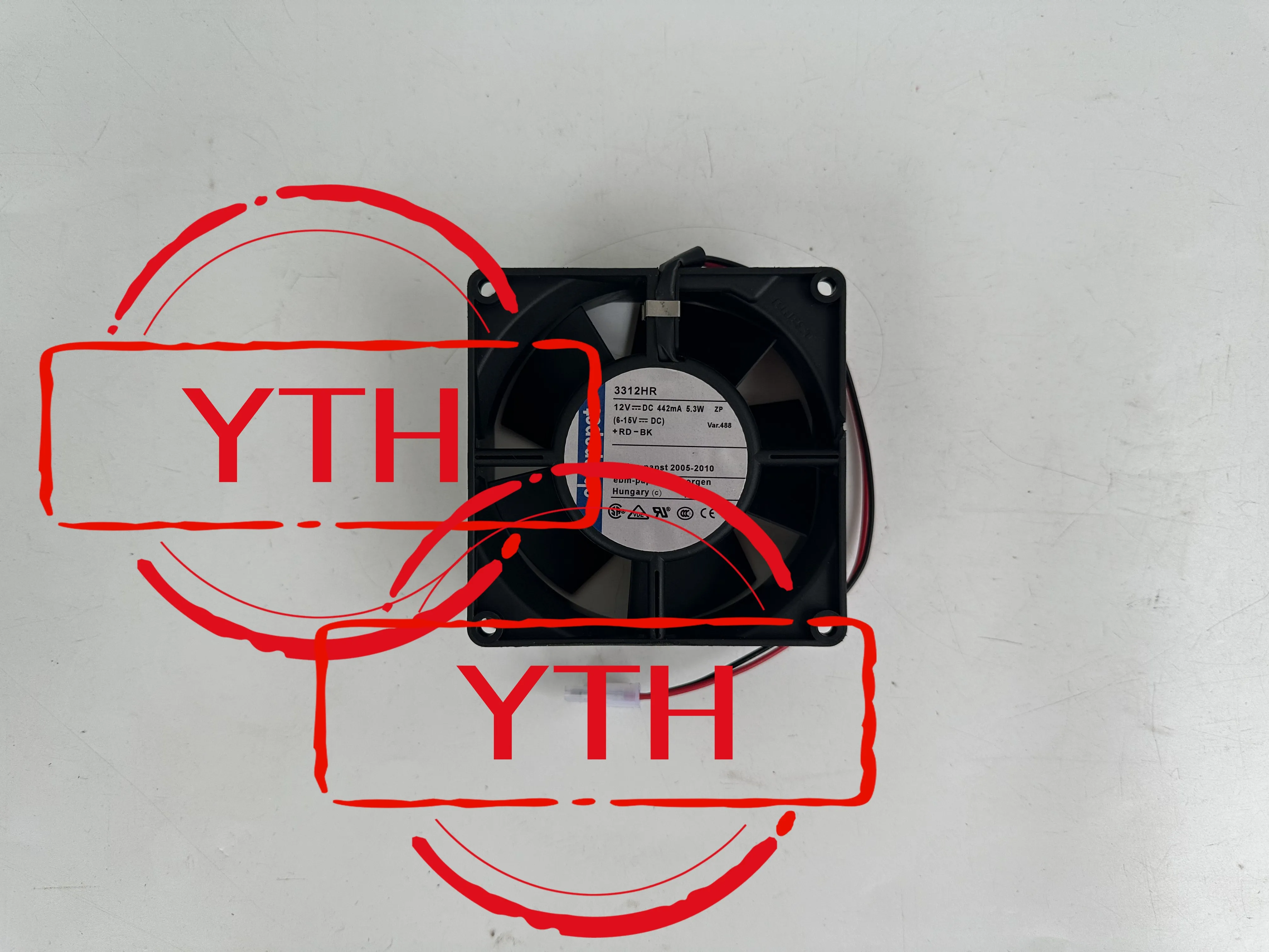 Original German frequency converter equipment fan 3312HR DC12V 442MA 5