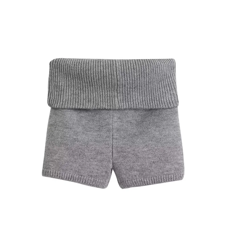 Shorts Tricotés Pour Femmes, Shorts Au-Dessus De La Taille 15 S479C09B4Bb1544669F63F72952F701846