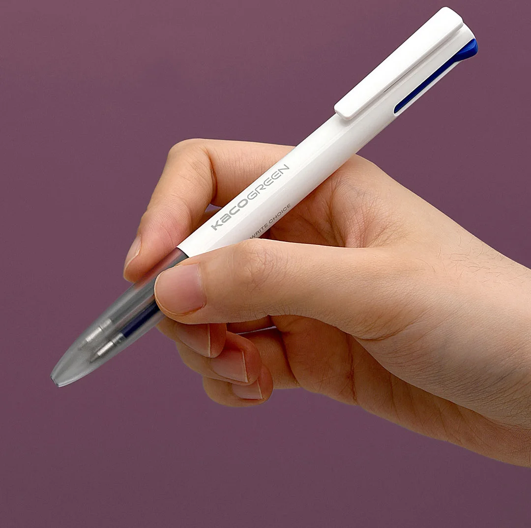 KACO 4 in 1 Gel Pens Multicolor Press Ballpoint Pen 0.5mm Fine Tip Smudge-Free Fast-Dry Ideal for Note Taking Writing Journaling 3