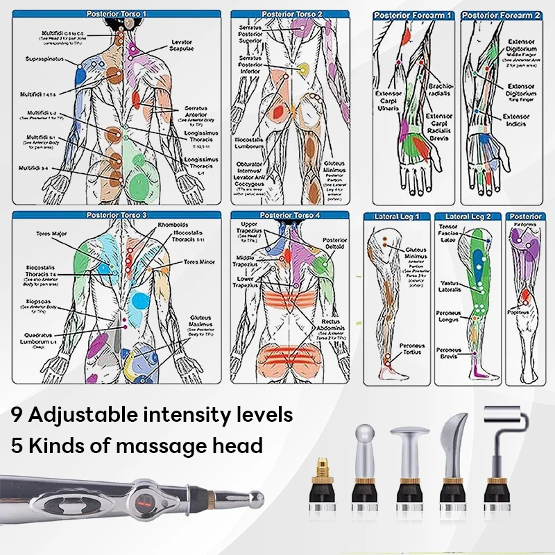 Acupuncture Pen Electronic Acupuncture Point Meridian Energy Massage Acup Pain Relieving Health Care Tool