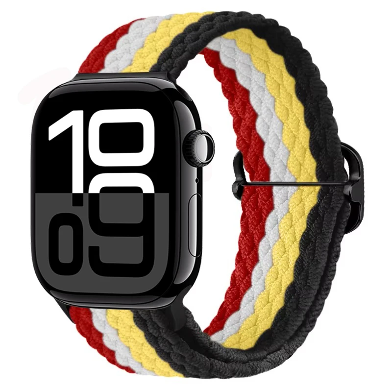 Premium Nylon Braided Strap for Smartwatch - Durable and Stylish Bracelet Design