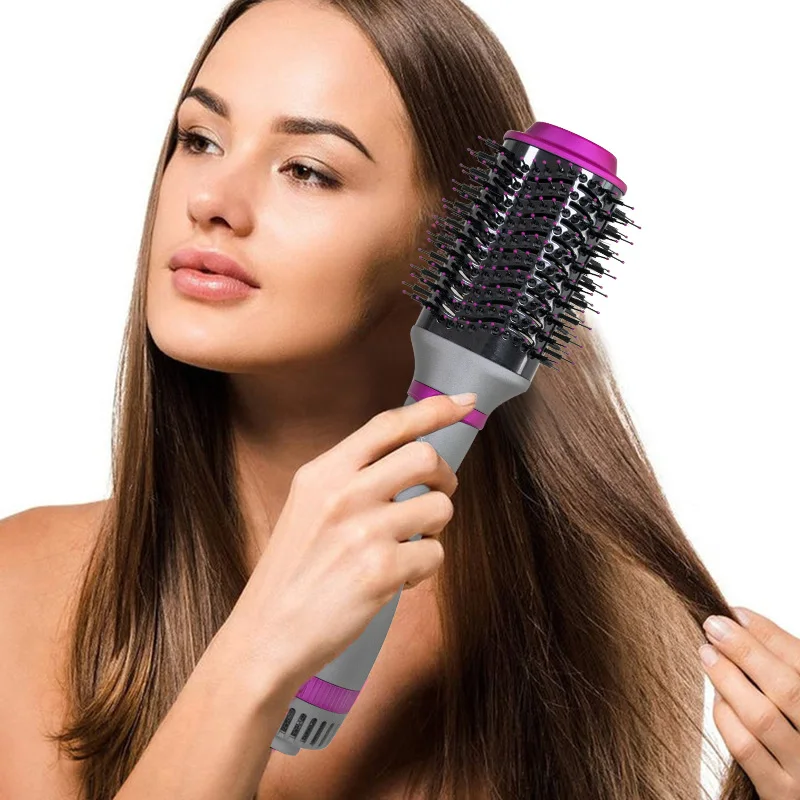 hot-air-brush-with-double-head-1000w-hair-straightener-styler-and-volumizer-curler-comb-roller-electric-ion-blow-dryer-brush