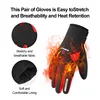 INBIKE Touch Screen Cycling Gloves Winter Thermal Warm Windproof Full Finger Waterproof Bicycle Road Bike Gloves For Men Women 2