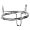 Shopping Cart Cup Holder Hanging Coffee Cups Multifunction Grocery Organizer Carbon Steel Drink 1