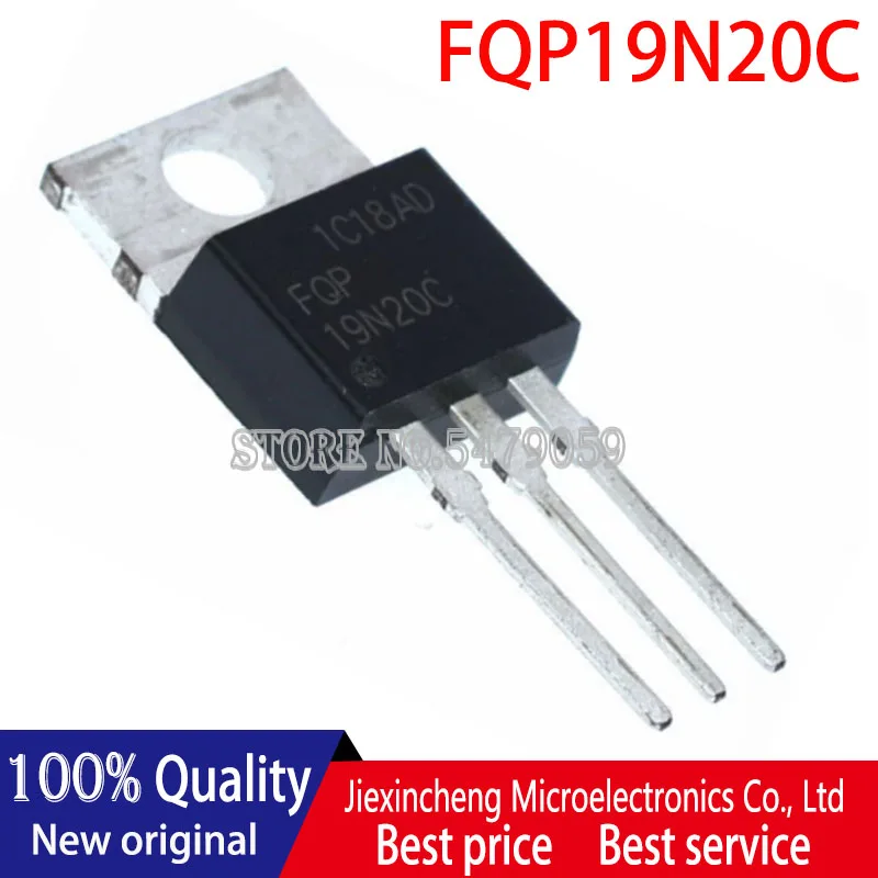 

10PCS FQP19N20C 19N20C TO-220 FQP19N20 19N20 19A200V TO220 MOSFET New original