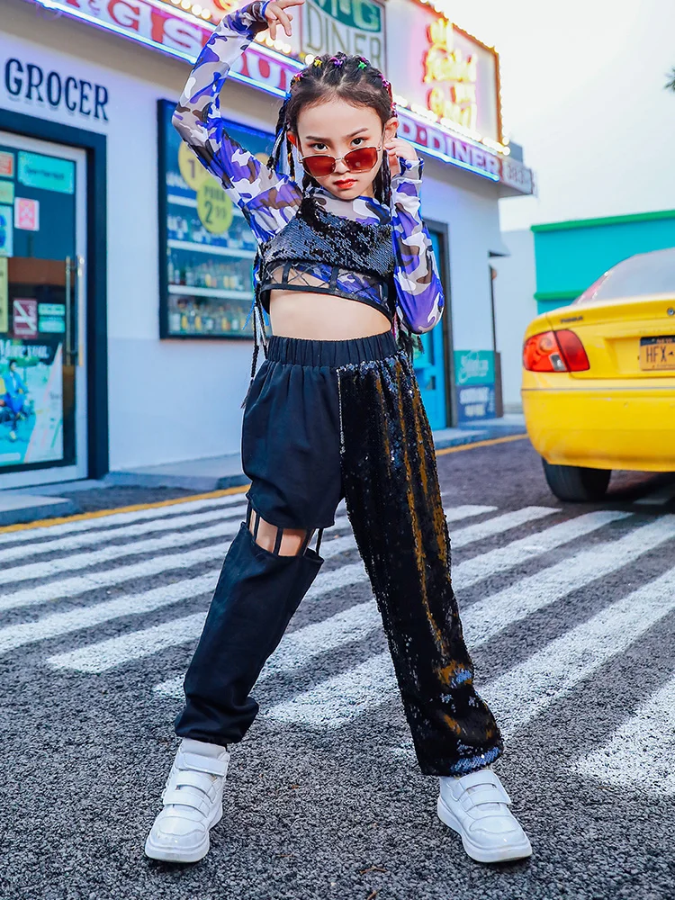 Zzl-trajes De Escenario K-pop Para Niños, Ropa De Baile Urbano
