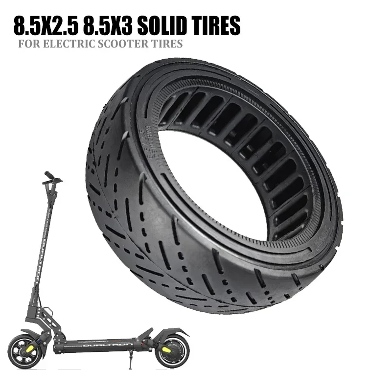 

8.5x2.5 8.5x3 Solid Rubber Tires For Dualtron Mini/Speedway Leger(Pro) Tubeless Puncture-Proof Anti-Slip Tire With Crowbar
