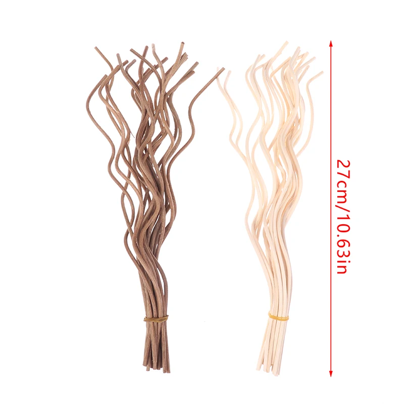 Diffuser Stick Long Wavy Aroma Rattan Reed Fragrance Diffuser Replacement Refill Air Freshener Stick 20Pcs reed diffuser stick,aroma diffuser sticks,fragrance diffuser refill stick