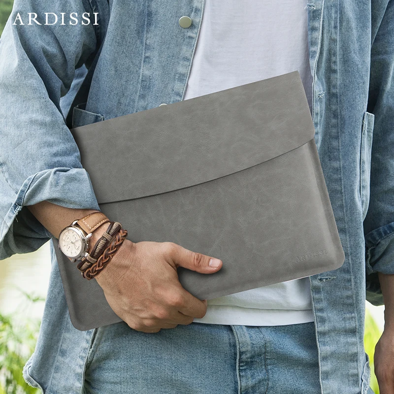 Ardissi-bolsa de Pano para Macbook Mac Book Ipad Air m2 m1 13 14 15 16 Pro 12 Polegada Slim Luxo - Imagem 3