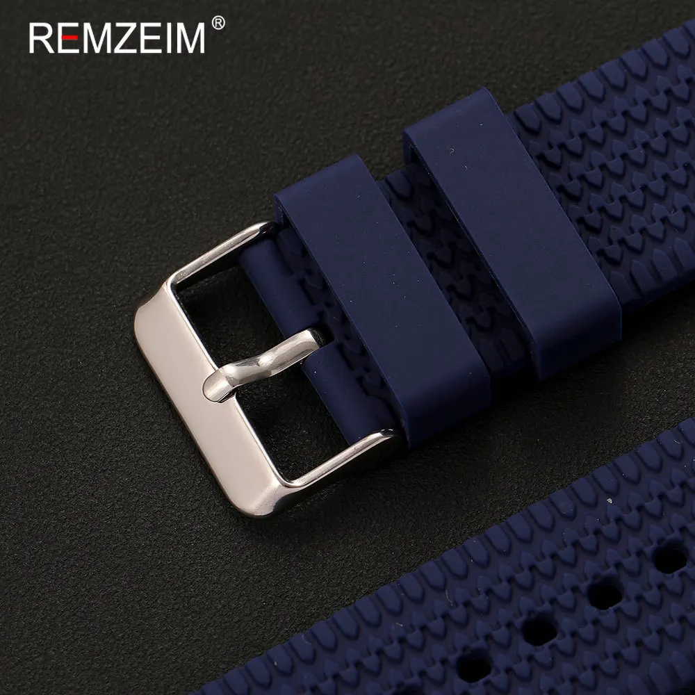 Men's Sport Silicone Watch Band - Quick Release, Comfortable Replacement Strap