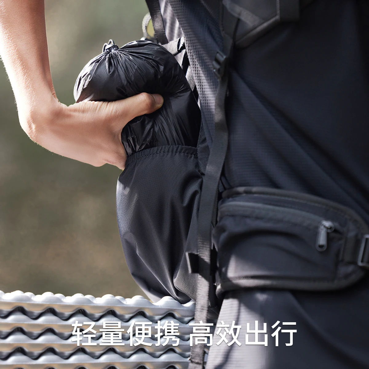 Naturehike-スプリットレインコートとパンツセット,15d