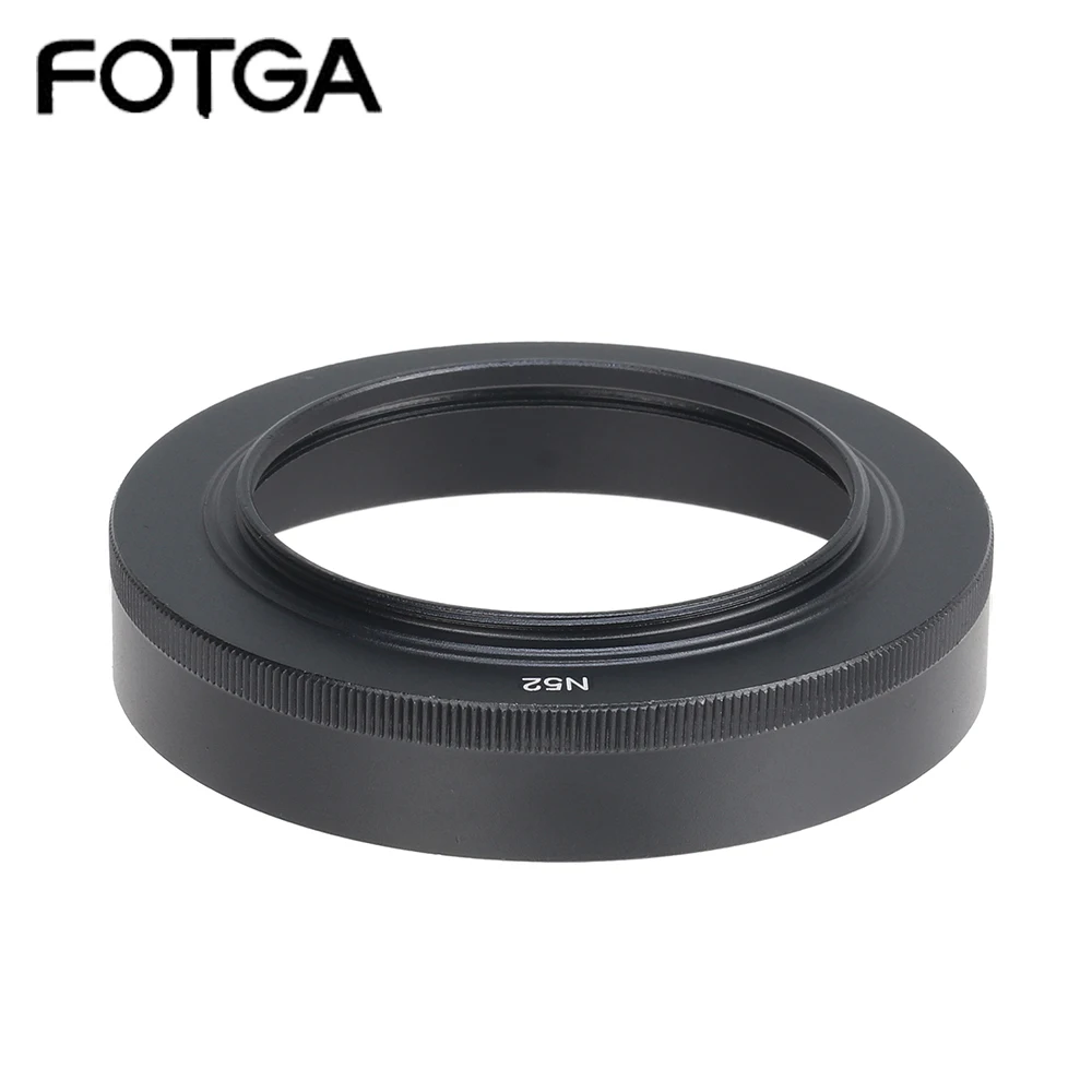 FOTGA Lens Hood For Nikon Z 28mm F2.8/Z40mm F2 Lens Hood Metal Z7II Z6II Z5 ZFC Z50 Z7 Z6 Z9 Z8 Macro Camera Lens Accessories