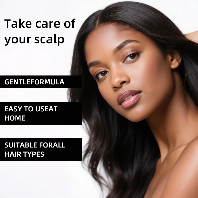 YUITIKUE Ginger Shampoo, instantly cleans and controls oil, leaving hair soft and voluminous