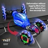 BGTOY 4WD Stunt RC Car With LED Light Deformation Twist Climbing Radio Remote Control Car Electronic Toys For Kids Boys Gifts 3