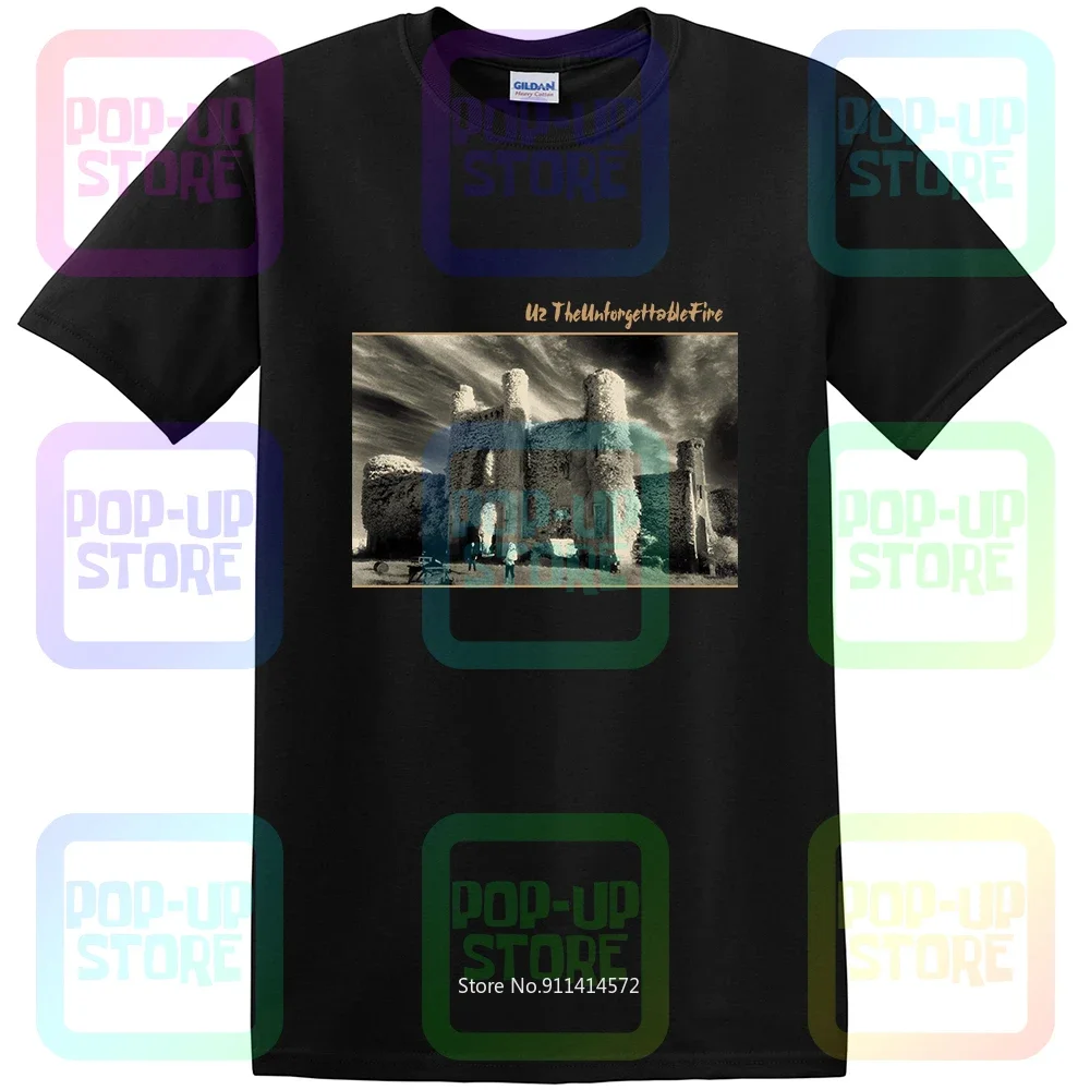 Nuovo U2 The Enurable Fire Album Rock Band Shirt T-Shirt Tee Taglia Unisex: S-3Xl
