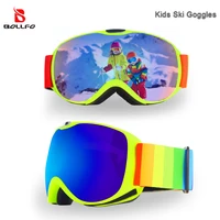 Kids Ski Goggles Snowboard Goggles Youth Snow Goggles Double Layer UV400 Toddler age 4-14 Anti-fog Eyewear Snow Sports Goggles 1