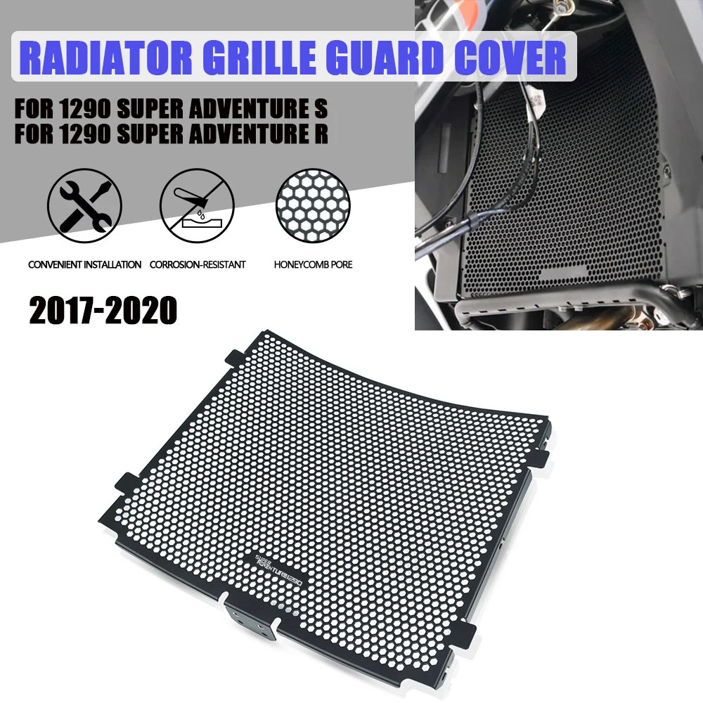 

For 1290 SuperAdventure S 1290 Super Adventure R Motorcycle Radiator Guard Protector Grille Grill Cover 2017 2018 2019 2020