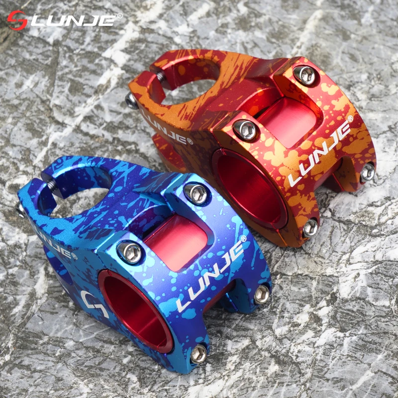 Vástago Colorido Para Bicicleta De Montaña De 31,8 X 50 Mm, Arco