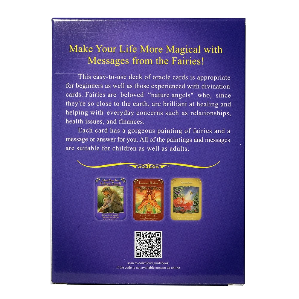 New Doreen Virtue Messages From The Fairies Oracle CardsSupport Wholesale Factory Made English Version 29 Oracle Decks 2