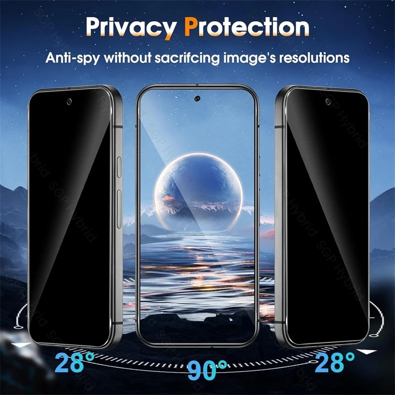 Privacy Protective Screen Protector Anti-Peeping Film – 3-Pack