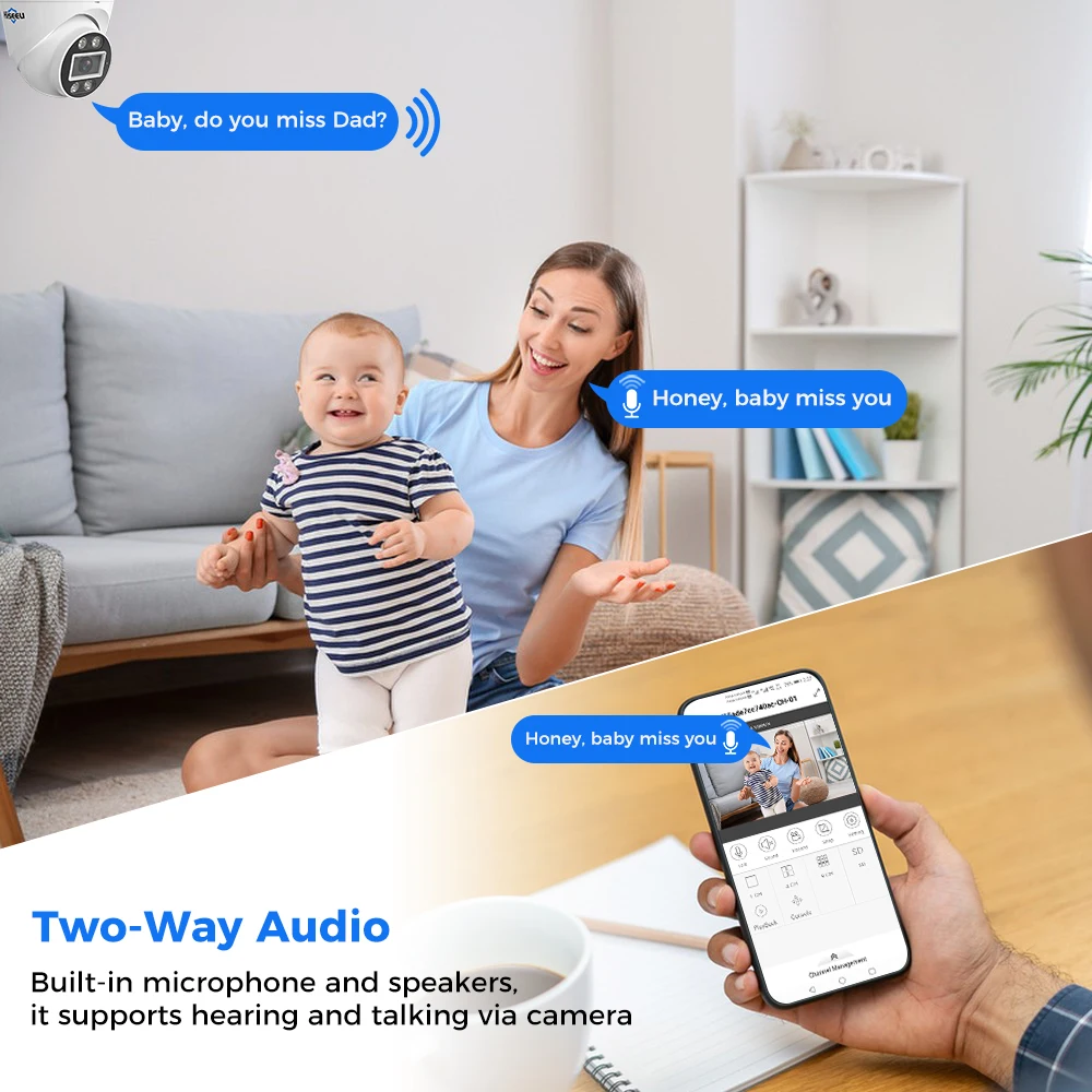 Рисунок 3 - Hiseeu 5MP 8MP 4K POE IP камера