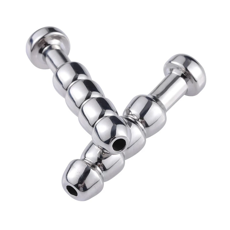 Urethral dilator silicone urethral dilator metal urethral catheter sounding penis plug insert horse eye stimulation penis trainer bdsm adult sex toys for men gay