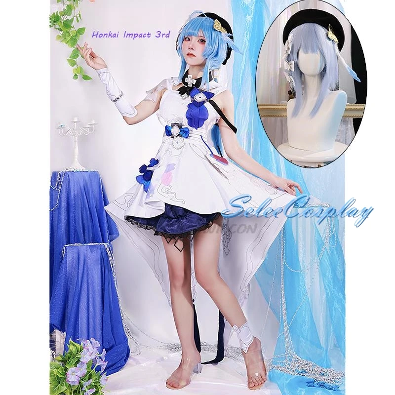 

Griseo Honkai Cosplay Game Honkai Impact 3rd Griseo Cosplay Costume Party Outfits Costume Wig Full Set for Women Anime Dress
