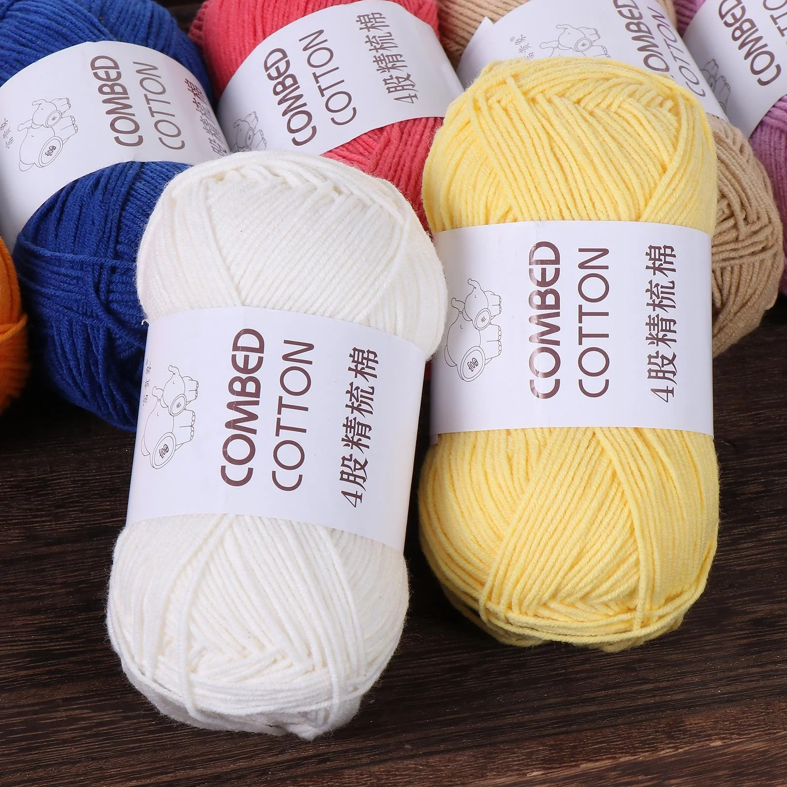 40g/pc 4ply Crochet Yarn Milk Cotton Knitting Yarn Soft Warm Yarn for Hand Knitting Supplies Crochet Threads 3