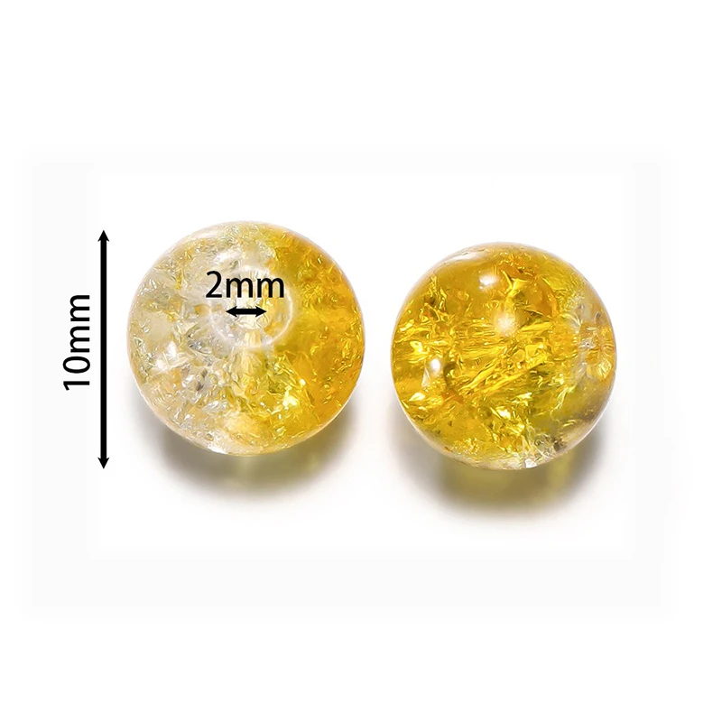 4 6 8 10mm Gebrochene Kristallperlen Hochwertige Zweifarbige Glasperlen Schneekristallperlen für Schmuckherstellung DIY Armband – Detail 7