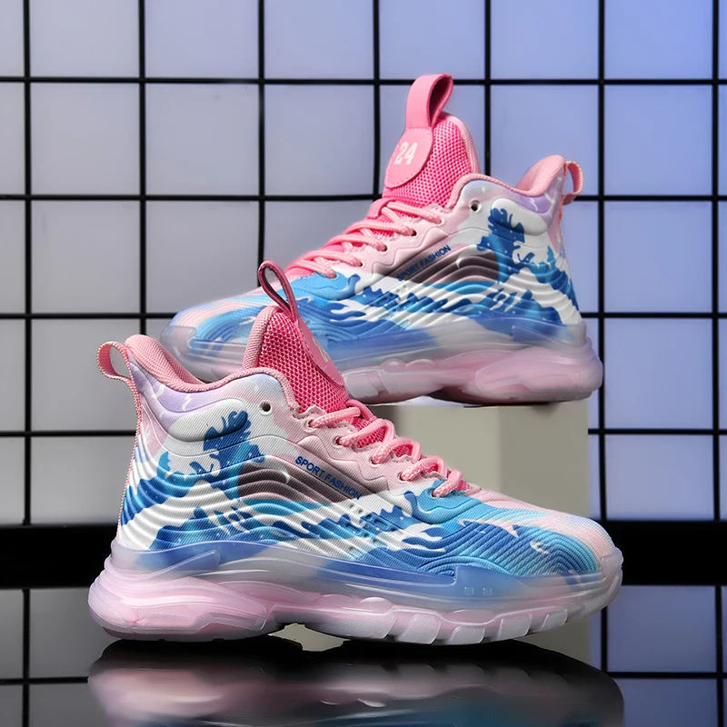 

New children's basketball shoes non-slip children's sports shoes boys and girls sports shoes baby shoes youth casual shoes31-40