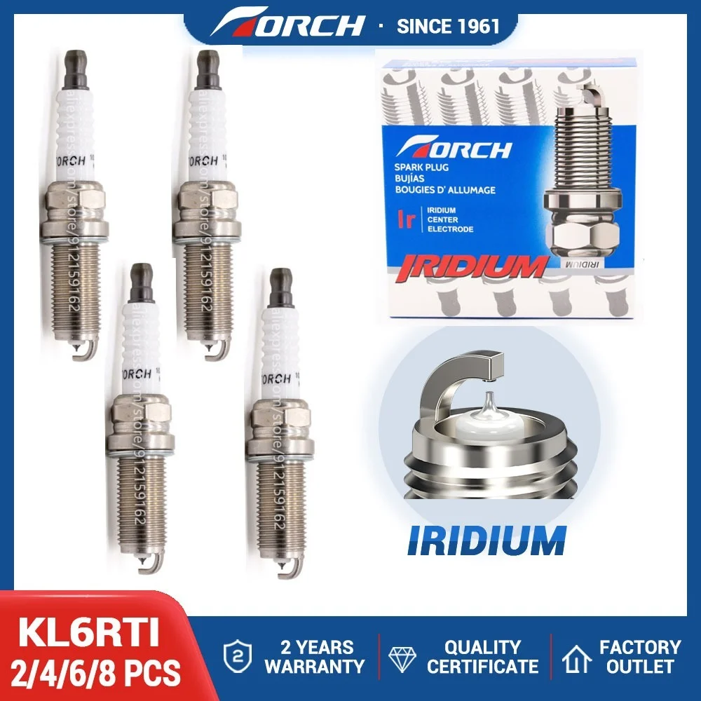 

China Original Iridium Spark Plug Torch KL6RTI Replace for Candle 3656/LZFR6AI MITSUBISHI MN158596 SMN158596 Automobile Parts