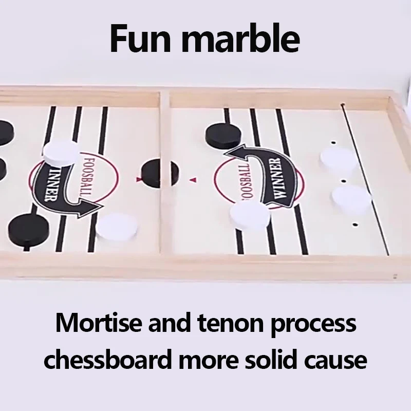 Table Hockey Paced Sling Board Game Fast Winner Party Desktop Battle Chess Adult Parent-child Interactive Child Family 4