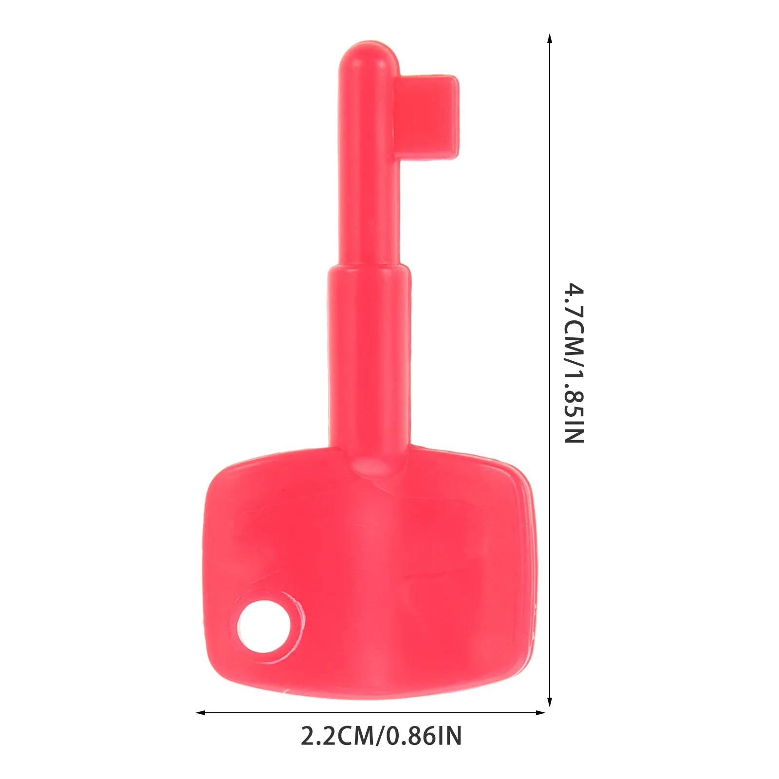 20Pcs 비상 버튼 리셋 키 비상 버튼 수리를위한 재사용 가능한 플라스틱 리셋 키 홈 스토어 패널 스위치 키