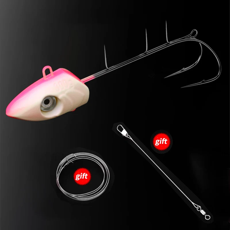 Kawa 1pc Fishing Tianya Hook Jig 100g/160g/200g/250g/300g Crank Hook With Big Fish Eyes Saltwater Hooks For Hairtail Cutlassfish