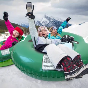 PVC Inflatable Snow Tube Sled 1