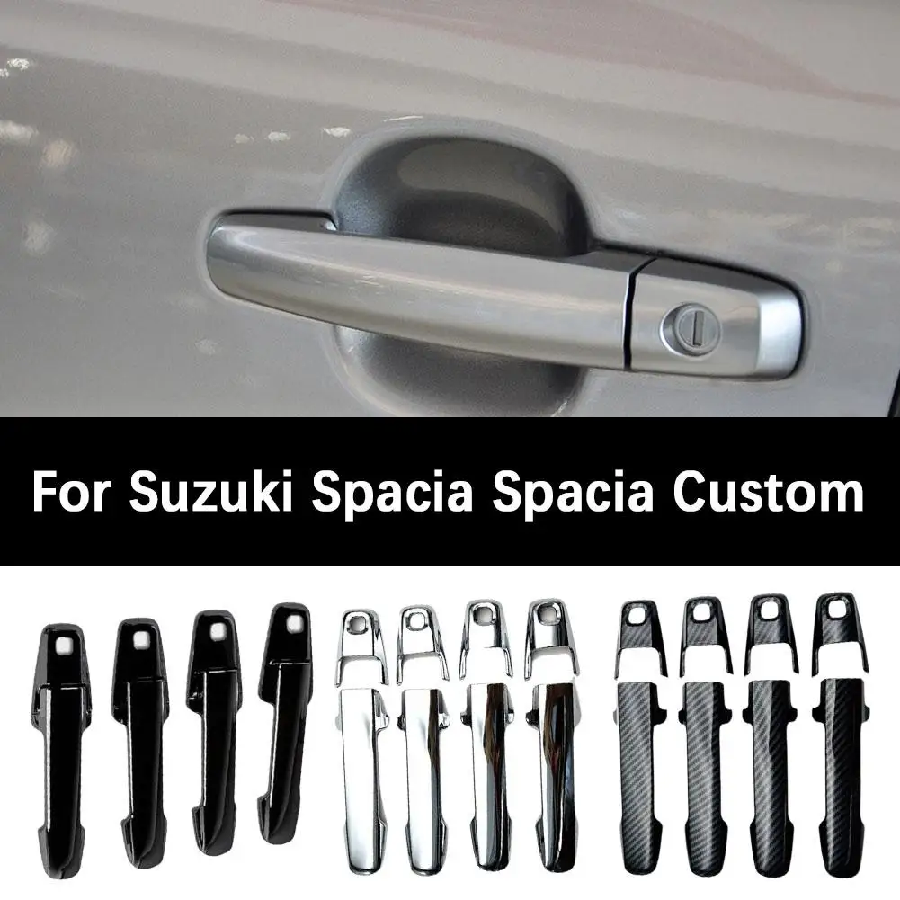 

Подходит для Suzuki 23 Spacia, Модифицированная дверная ручка под заказ, специальный обрезанный каркас, ABS-материал, защита от царапин Y0D6