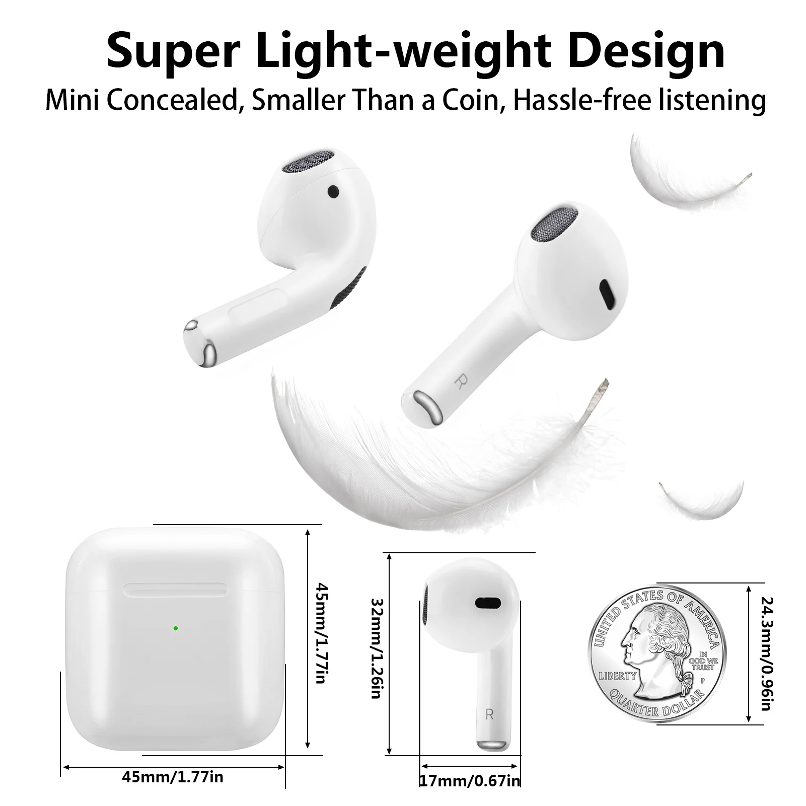 AirPods (4th Generation with MagSafe Charging Case Premium Copy