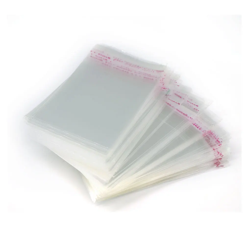 

Пакеты самоклеящиеся прозрачные пластиковые для хранения ювелирных изделий, 100 шт.