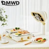 DMWD Desktop Range Hood Portable Extractor Exhaust Cooker Small Ventilator Big Suction For Smoking Home Kitchen 6