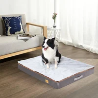Dog Pet Bed Large Padded Orthopedic Dog Bed Foam Cushion Pets Pillow Bed with Washable Cover 2