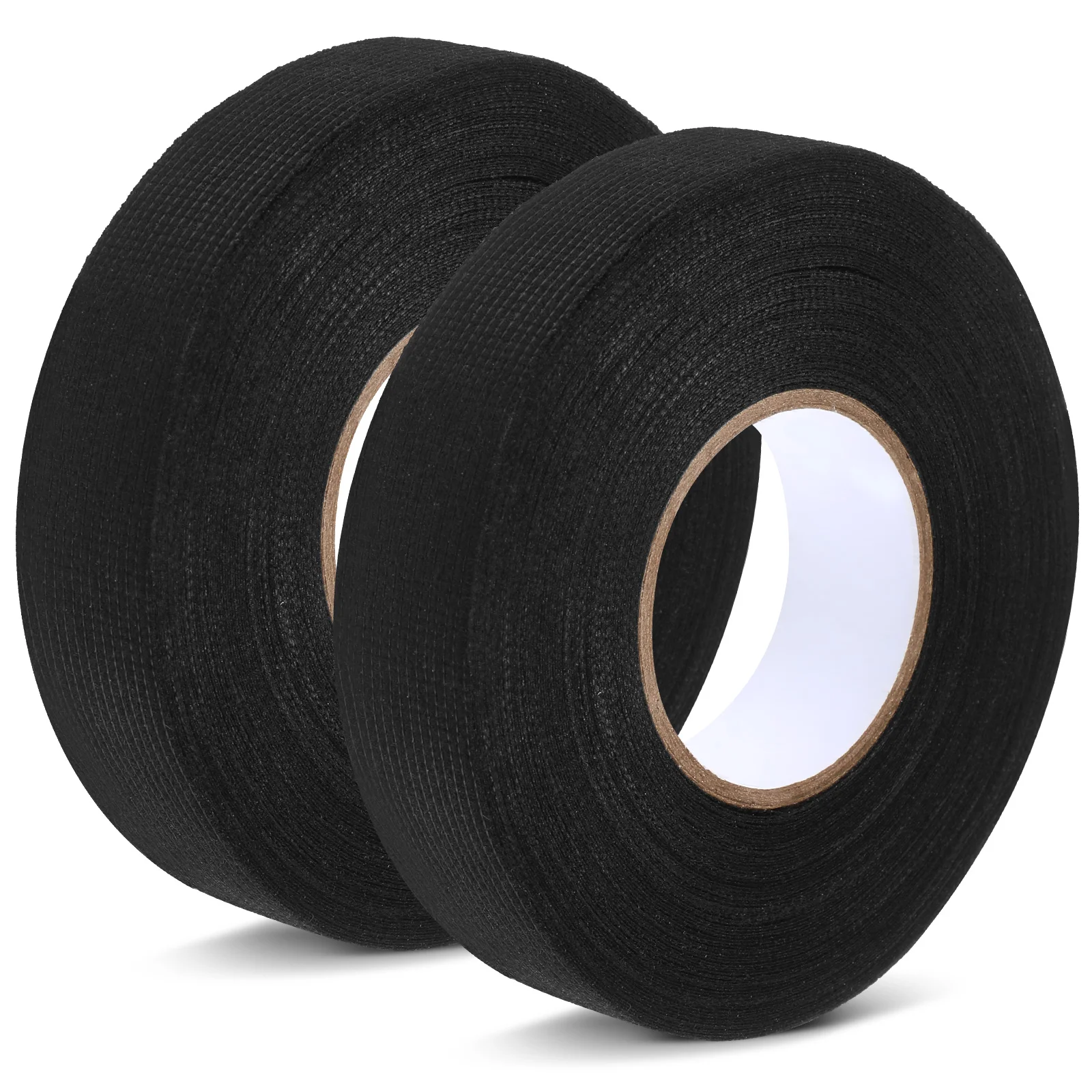 

5 Rolls Wound Tape Automotive Wiring Harness High Temp Wire Cloth Heating Engine Cable Loom