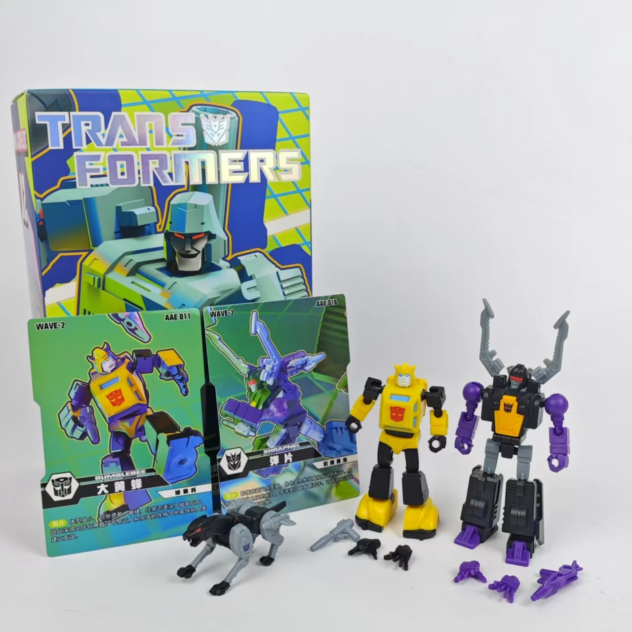 トランスフォーマー auldey 6パック　メガトロン玩具ver　バンブル トランスフォーマー auldey 6パック メガトロン玩具ver バンブル