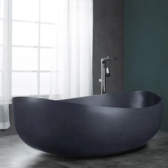 Stone Bathtub Spa Soaking Bathtub For Bathroom