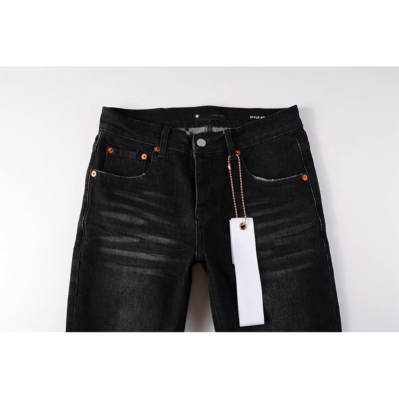 Americans High Street Style Distressed Classical Black Skinny Button Fly Destroyed Holes Slim Fit Graffiti Ripped Jeans ripped jeans,ripped patchwork jeans