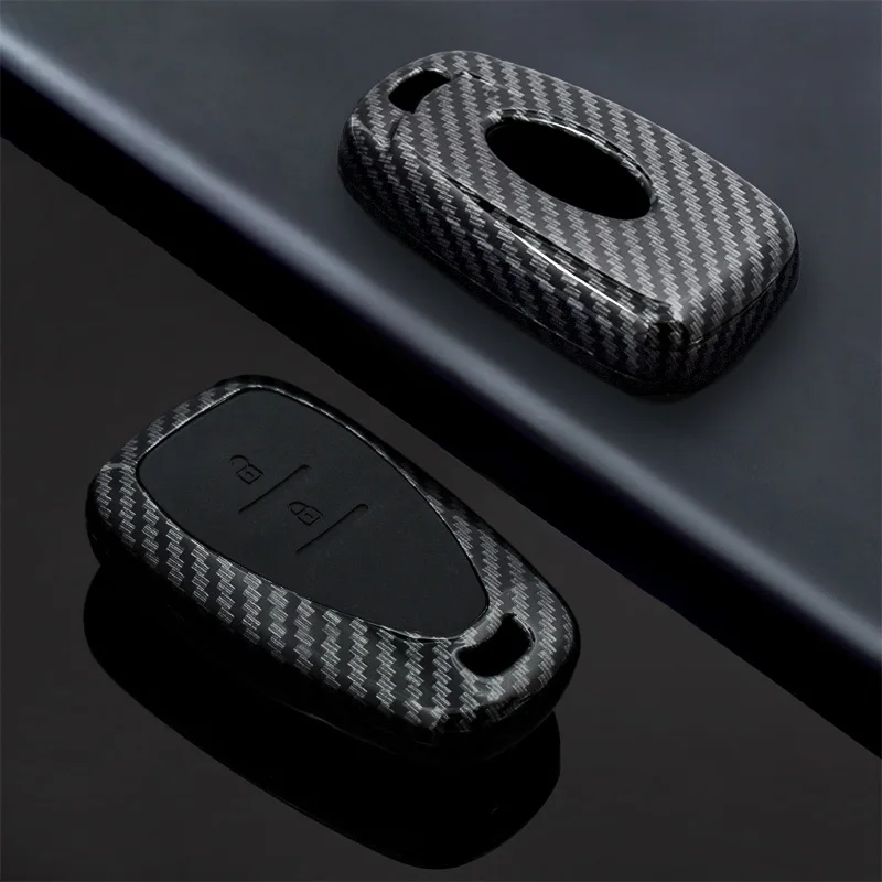 Carbon Fiber Textured Remote Car Key Cover