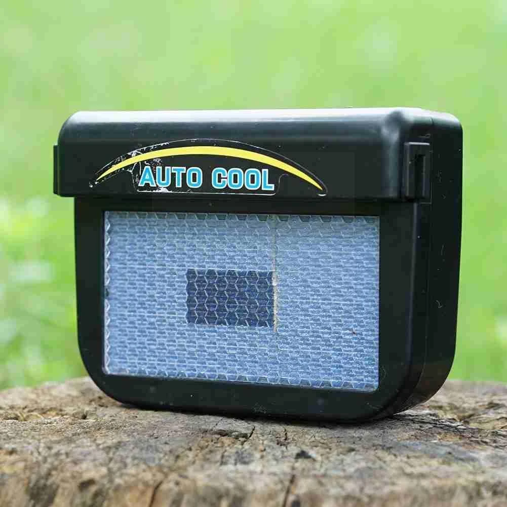 Solar Powered Car Fan Auto Window Fan Colder Air Vent Carfar Car Radiator With Solar Cooling